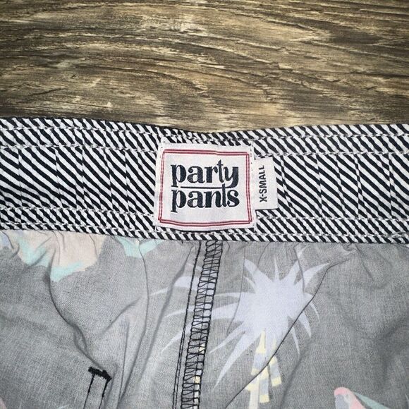 Party Pants Board Shorts Mens XS Blue Swim Trunks. NWT. 4 - Picture 4 of 8